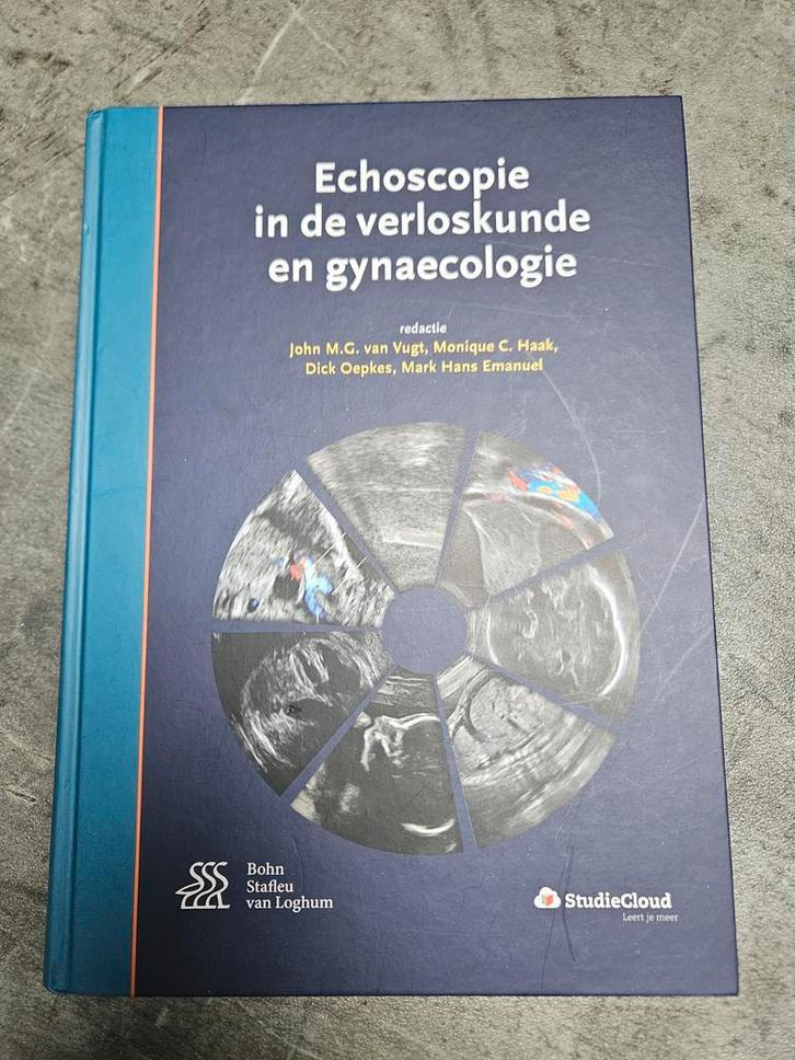 Echoscopie in de verloskunde en gynaecologie, Boeken, Studieboeken en Cursussen, Zo goed als nieuw, HBO, Beta, Ophalen of Verzenden