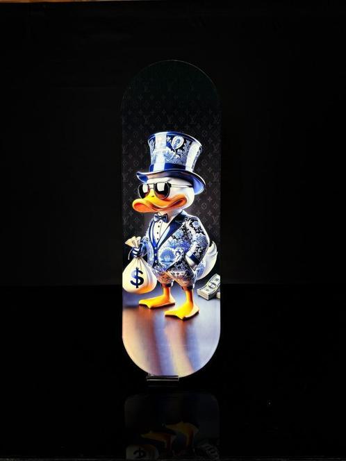 Delfst Blauw LV skateboard, Antiek en Kunst, Kunst | Schilderijen | Modern, Verzenden
