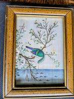 antieke rijstschilderije op rijstpapier, Antiek en Kunst, Ophalen of Verzenden