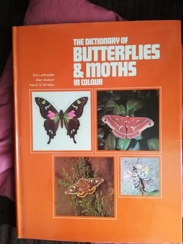 The dictionary of BUTTERFLIES & MOTHS in colour beschikbaar voor biedingen