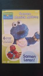 Dvd: Samen muziek maken - Sesamstraat eerste stapjes, Cd's en Dvd's, Dvd's | Kinderen en Jeugd, Alle leeftijden, Ophalen of Verzenden