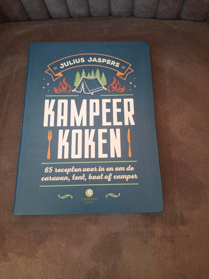 Kampeerkoken julius jaspers, Boeken, Kookboeken, Zo goed als nieuw, Ophalen of Verzenden