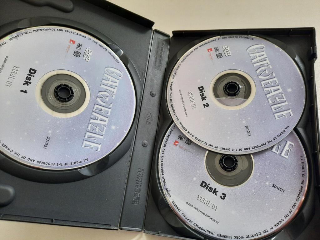 3 dvd box  Catweazle   serie 1, Cd's en Dvd's, Dvd's | Tv en Series, Alle leeftijden, Ophalen of Verzenden, Zo goed als nieuw
