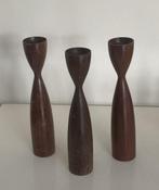 3 fraaie    kerst kandelaars Purperhart vintage, Ophalen of Verzenden, Gebruikt