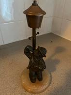 Tinnen dronkaard ondee lantaarnpaal, Ophalen of Verzenden