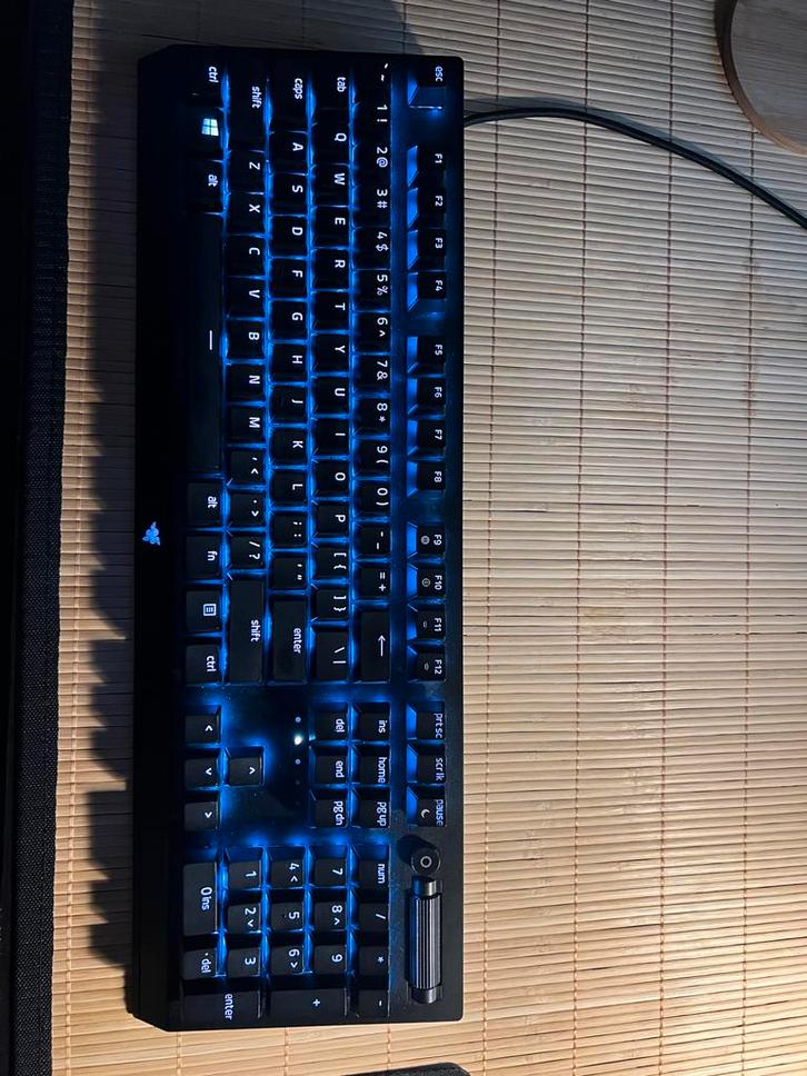 Razer BlackWidow V3 Gaming Toetsenbord, Computers en Software, Toetsenborden, Zo goed als nieuw, Qwerty, Bedraad, Gaming toetsenbord