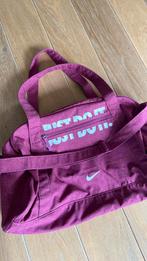 Sporttas Nike kleur aubergine, Ophalen of Verzenden, Zo goed als nieuw