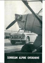 Autovisie test Sunbeam Rapier 1961, Ophalen of Verzenden, Gelezen, Overige merken