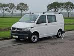 VOLKSWAGEN TRANSPORTER 2.0 TDI l1h1 dubbel cabine!, Auto's, Bestelauto's, 13 km/l, Gebruikt, Euro 6, Volkswagen