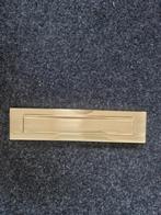 Messing briefplaat, Ophalen of Verzenden, Nieuw