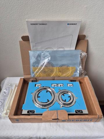NIEUWE Geberit Sigma 21 (50) bedieningspaneel klantspecifiek beschikbaar voor biedingen