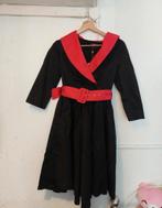 Dolly and dotty jurk, Kleding | Dames, Jurken, Verzenden, Zwart, Nieuw, Vintage