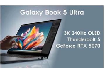 Gevraagd galaxy book 5 ultra(wanted) Moet als nieuw zijn, zo beschikbaar voor biedingen