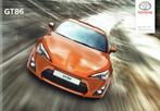 Folder Toyota GT86 (Duitse uitgave - 2015), Boeken, Verzenden, Gelezen, Toyota