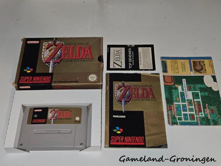 The Legend of Zelda A Link to the Past (SNES) Compleet, Spelcomputers en Games, Games | Nintendo Super NES, Gebruikt, Role Playing Game (Rpg)