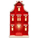 postcodeloterij nummer 4 grachtenpand  met licht en doosje, Verzamelen, Albert Heijn, Ophalen of Verzenden