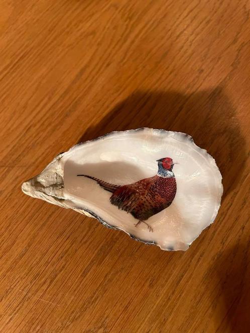 Vogel oesters fazant wilde eend spreeuw Japanse nachtegaal, Huis en Inrichting, Woonaccessoires | Lijsten, Nieuw, Minder dan 50 cm