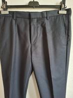 Hugo Boss pantalon donker blauw met ruitje maat 46, Blauw, Ophalen of Verzenden, Zo goed als nieuw, Hugo Boss