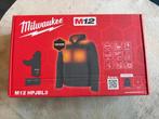 Milwaukee Verwarmde Jas/Heated Puffer Jacket M12 HPJBL3 mt M, Ophalen of Verzenden, Nieuw, Maat 48/50 (M), Zwart