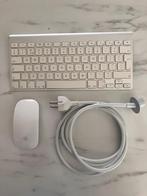APPLE TOETSENBORD + MUIS+ NETKABEL, Gebruikt, Toetsenbord en muis-set, Ophalen of Verzenden, Draadloos