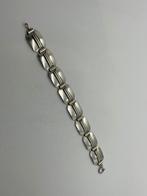 B972 Prachtige zilveren paneel armband TEKA, Ophalen of Verzenden, Zilver, Armband