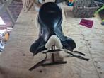 Custom icon flight 17,5 inch dressuur zadel te koop, Dieren en Toebehoren, Ophalen, Zo goed als nieuw, Dressuur