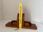 Art deco houten boekensteunen - Amsterdamse school - Vintage, Verzenden