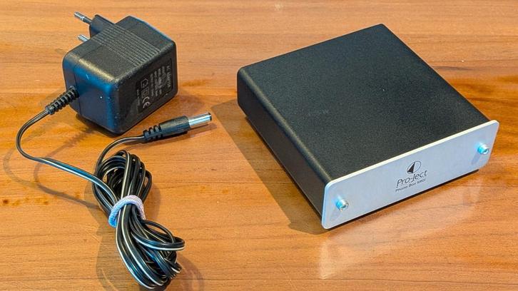 Pro-Ject Phono Box MkII – Audiofiele Phono Preamp (Metaal), Audio, Tv en Foto, Platenspelers, Zo goed als nieuw, Overige merken