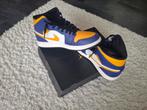 Nike air Jordan 1 Mid - Paars/Geel 40, Overige kleuren, Ophalen of Verzenden, Jordan, Sneakers of Gympen