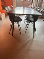 6x eetkamerstoel, Huis en Inrichting, Stoelen, Ophalen, Zo goed als nieuw, Zwart, Vijf, Zes of meer stoelen
