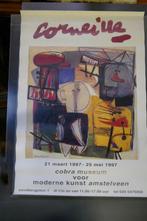 Poster Corneille expositie Cobra museum 1997, Ophalen of Verzenden, A1 t/m A3, Rechthoekig Staand, Overige onderwerpen