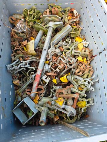 Steigerkoppelingen - €2.50 per stuk beschikbaar voor biedingen