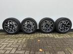 BMW I4 Velgen + winter Banden - 7 mm Zo Goed Als Nieuw!, Auto-onderdelen, Banden en Velgen, 18 inch, Banden en Velgen, Personenwagen