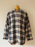 Vintage geruite blouse / overhemd van Heusen, Ophalen of Verzenden, Zo goed als nieuw, Halswijdte 41/42 (L)