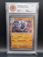 Annihilape scarlet & violet #109 woetoe grading 8 nm-m, Hobby en Vrije tijd, Verzamelkaartspellen | Pokémon, Verzenden, Zo goed als nieuw