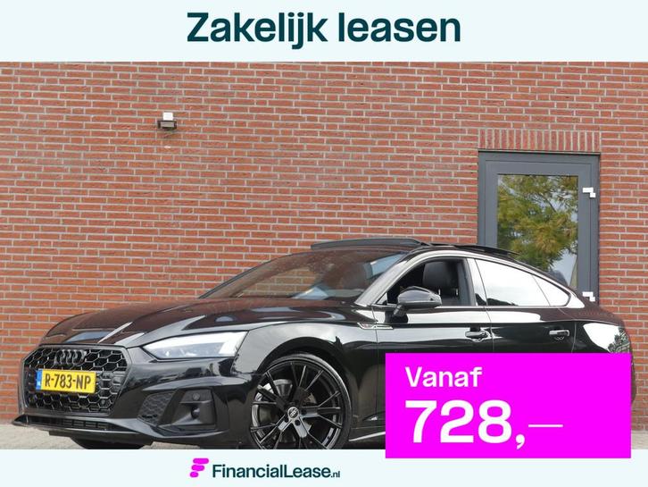 Audi A5 Sportback 35 TFSI S-Line / Panoramadak / 20 inch, Auto's, Audi, Bedrijf, Lease, Financial lease, A5, ABS, Airbags, Airconditioning