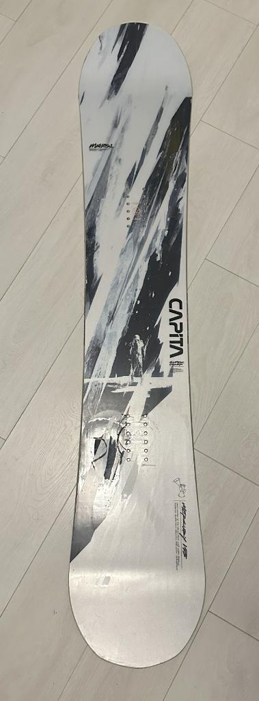 Snowboard en binding (Capita Mercury en Union Force), Sport en Fitness, Snowboarden, Gebruikt, Board, Ophalen