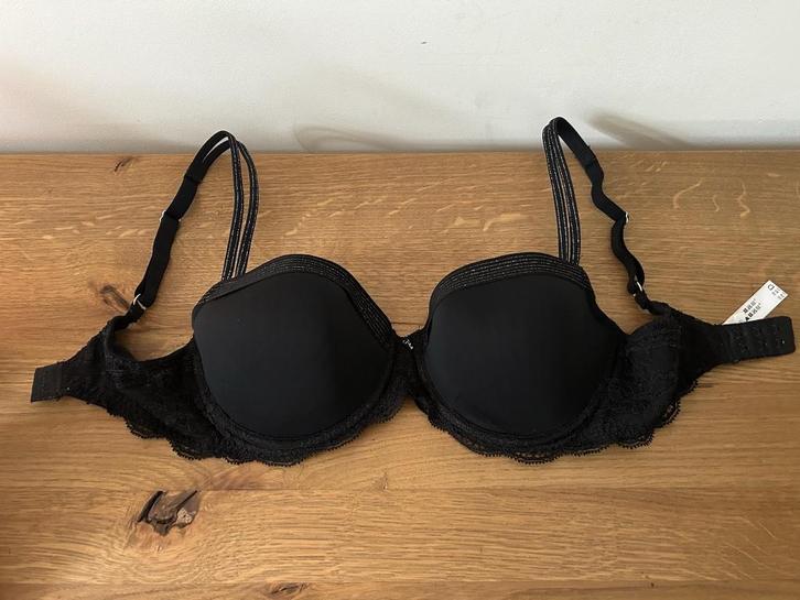 Stijlvolle en Elegante BH, Marie Jo, 70D, ZGAN!, Kleding | Dames, Ondergoed en Lingerie, BH, Zwart, Ophalen of Verzenden