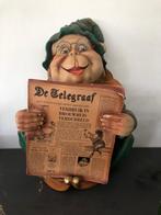 Laaf beeld, Telegraaf met postvakje, Verzamelen, Efteling, Ophalen of Verzenden, Gebruikt, Beeldje of Poppetje