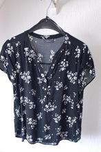 Damesblouse, Ophalen of Verzenden, Zo goed als nieuw, Maat 42/44 (L), Zwart