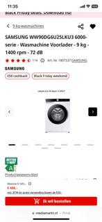 Samsung Wasmachine - Betrouwbaar en Efficiënt, Ophalen, 8 tot 10 kg, Nieuw, 1600 toeren of meer