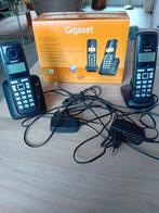 Telefoon set GIGASET A220 duo, Telecommunicatie, Vaste telefoons | Handsets en Draadloos, Ophalen of Verzenden, 2 handsets, Zo goed als nieuw