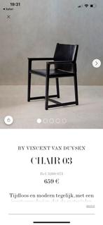 4x Vincent van Duysen Zara Home stoelen - Nieuwstaat!, Huis en Inrichting, Ophalen of Verzenden, Zo goed als nieuw, Vier