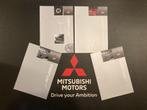 TEAB: 4 verschillende Mitsubishi Outlander 2007-2010 folders, Ophalen, Zo goed als nieuw, Mitsubishi