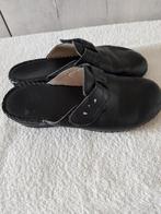 Leren slippers /pantoffels, Kleding | Dames, Schoenen, Zwart, Ophalen of Verzenden, Zo goed als nieuw, Pantoffels of Sloffen