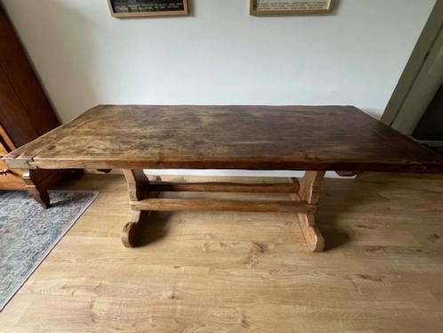 Kloostertafel antiek afmeting  200cm x 80cm x 78cm, Huis en Inrichting, Tafels | Eettafels, Gebruikt, 50 tot 100 cm, 150 tot 200 cm