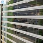 Transparant rolluik gebruikt 5000 x 3400 hoog, Doe-het-zelf en Verbouw, Rolluiken, Ophalen, Gebruikt, 200 cm of meer, 200 cm of meer