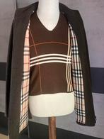 Vintage Burberry Jas Maat  xl, Kleding | Heren, Bruin, Maat 56/58 (XL), Ophalen of Verzenden, Gedragen