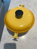 Le Creuset La Mama Ombre Jeune 20cm, Kookpan of Snelkookpan, Gietijzer, Ophalen of Verzenden, Zo goed als nieuw