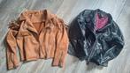 Mooie suède leren jasjes met franje 116 122, B.Nosy, Meisje, Ophalen of Verzenden, Zo goed als nieuw